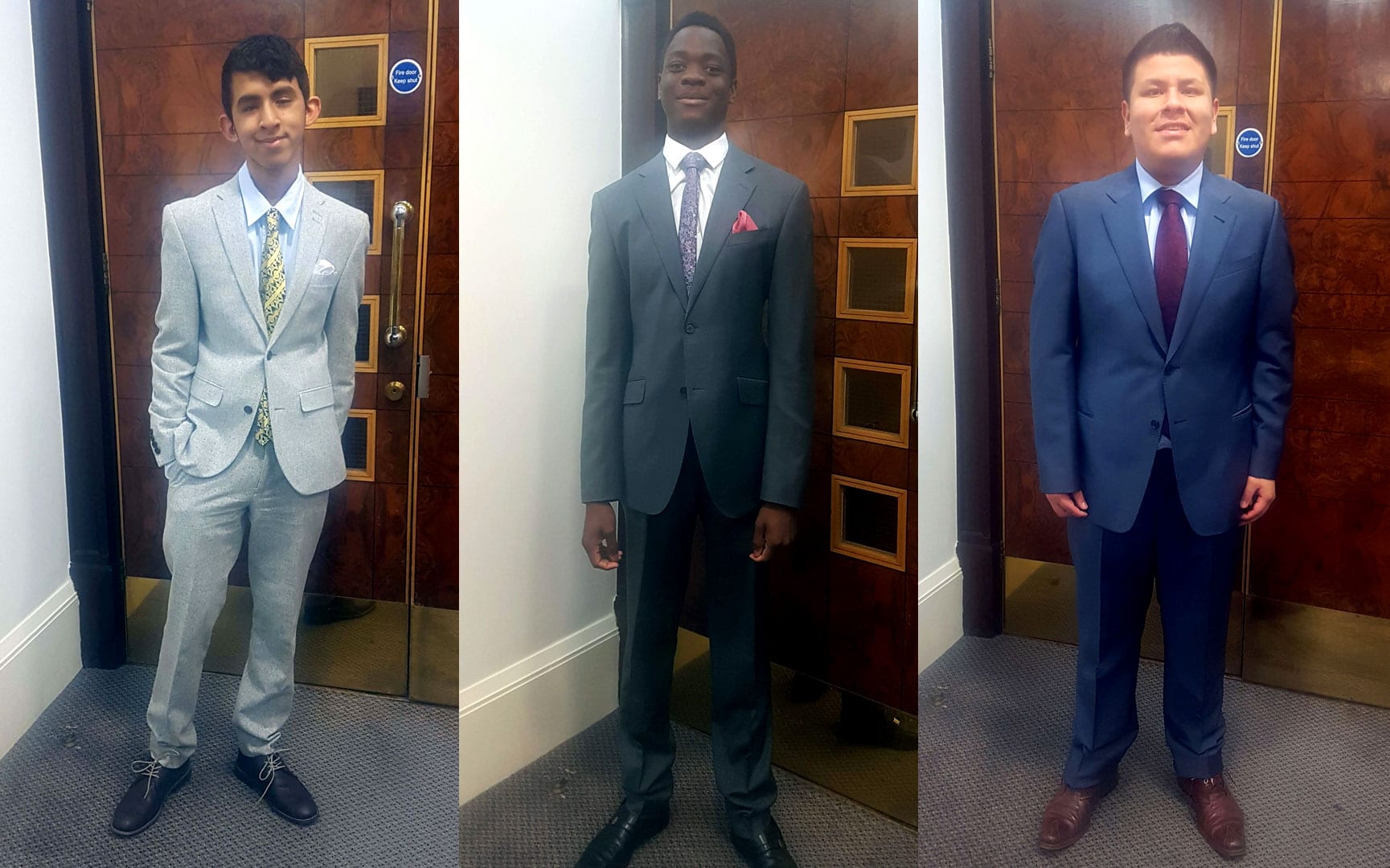 Students Get Suited and Booted